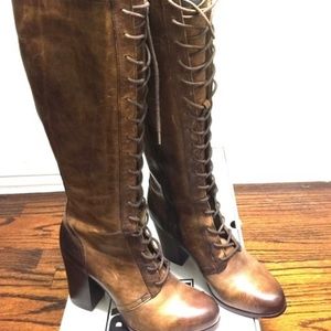 Frye Parker Tall Lace Up Boots